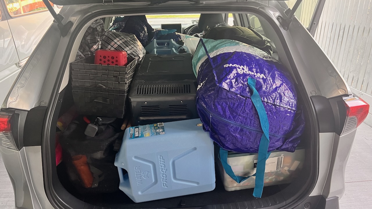 Glad we didn't opt for a small hatch!