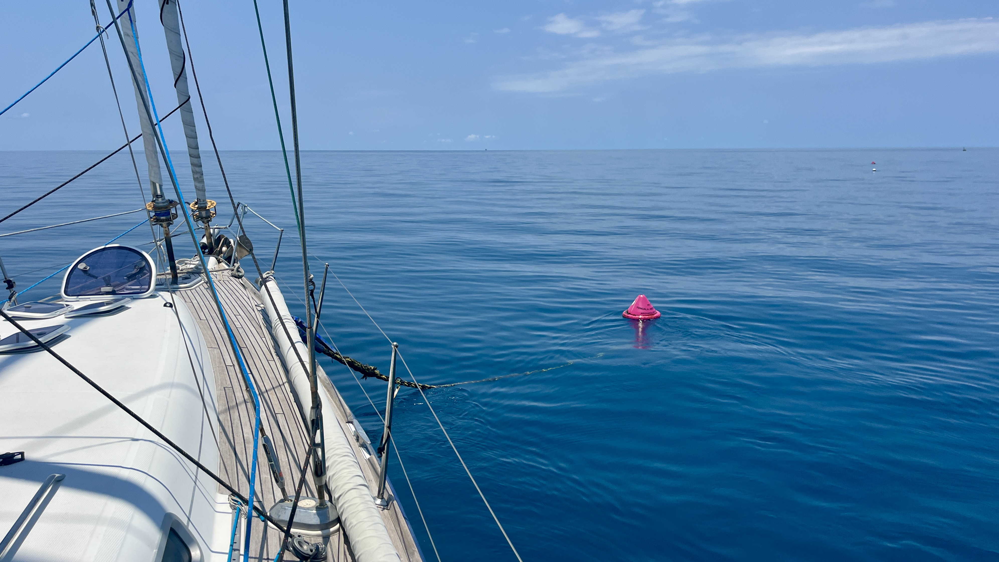 Couldn't ask for better surface conditions, still lots of current though