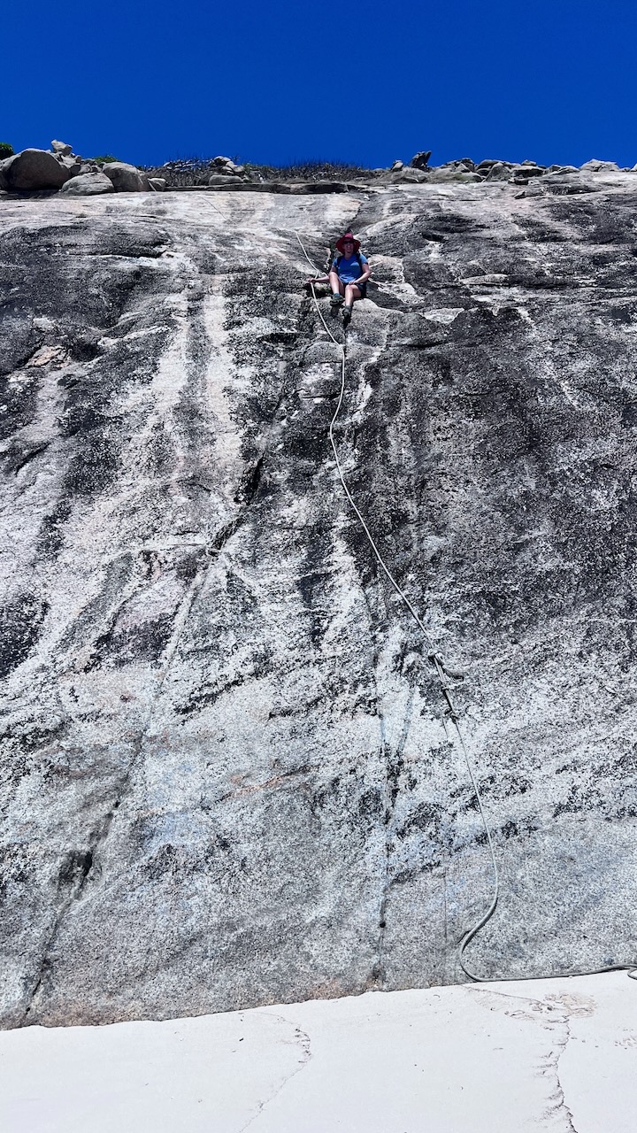 Kristie contemplating her life choices