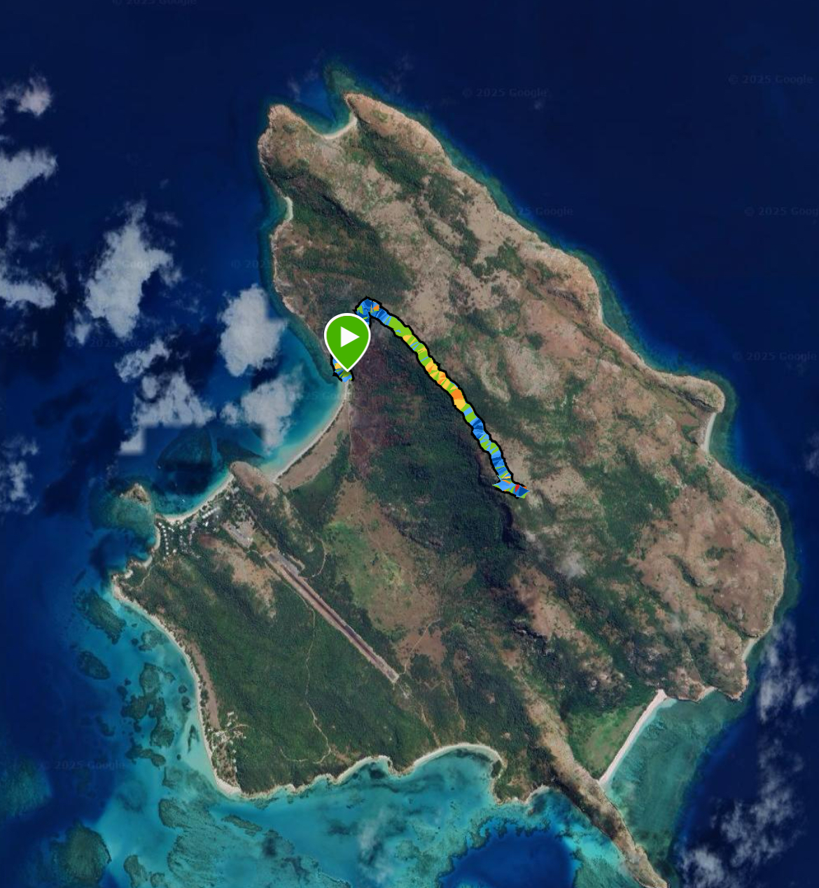 Walk to the top of the lookout