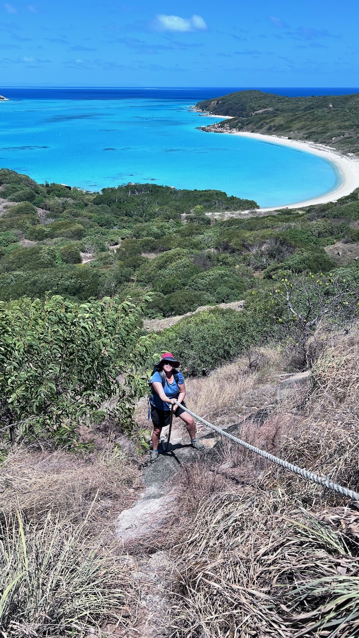 Walk up to the ridge