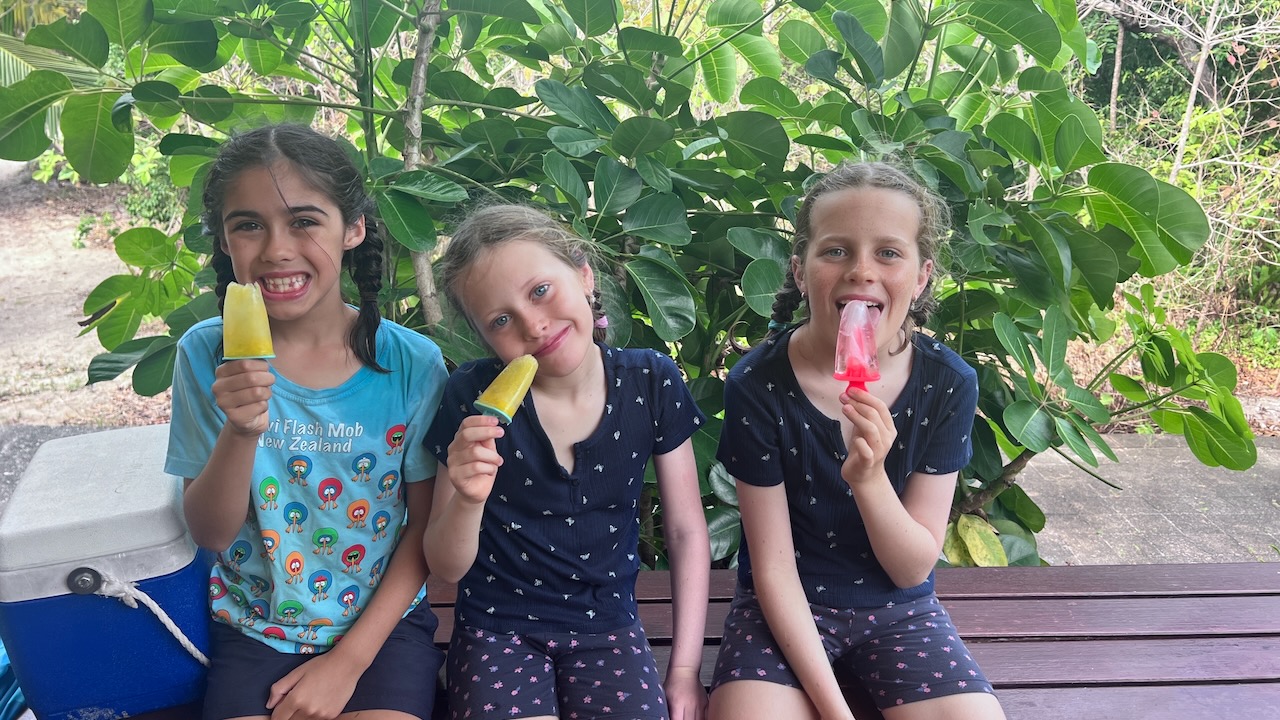 No ice cream shops on Lizard Island!