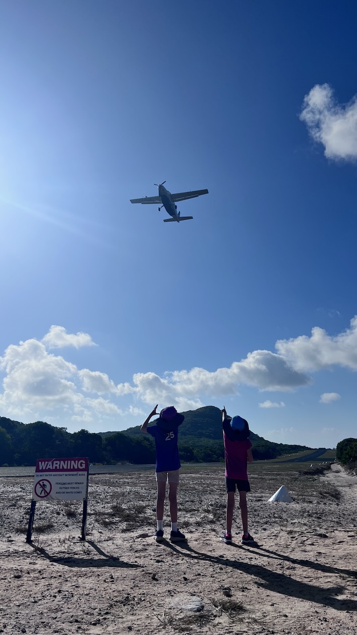 Up up and away, yours for only $1100 return from Cairns