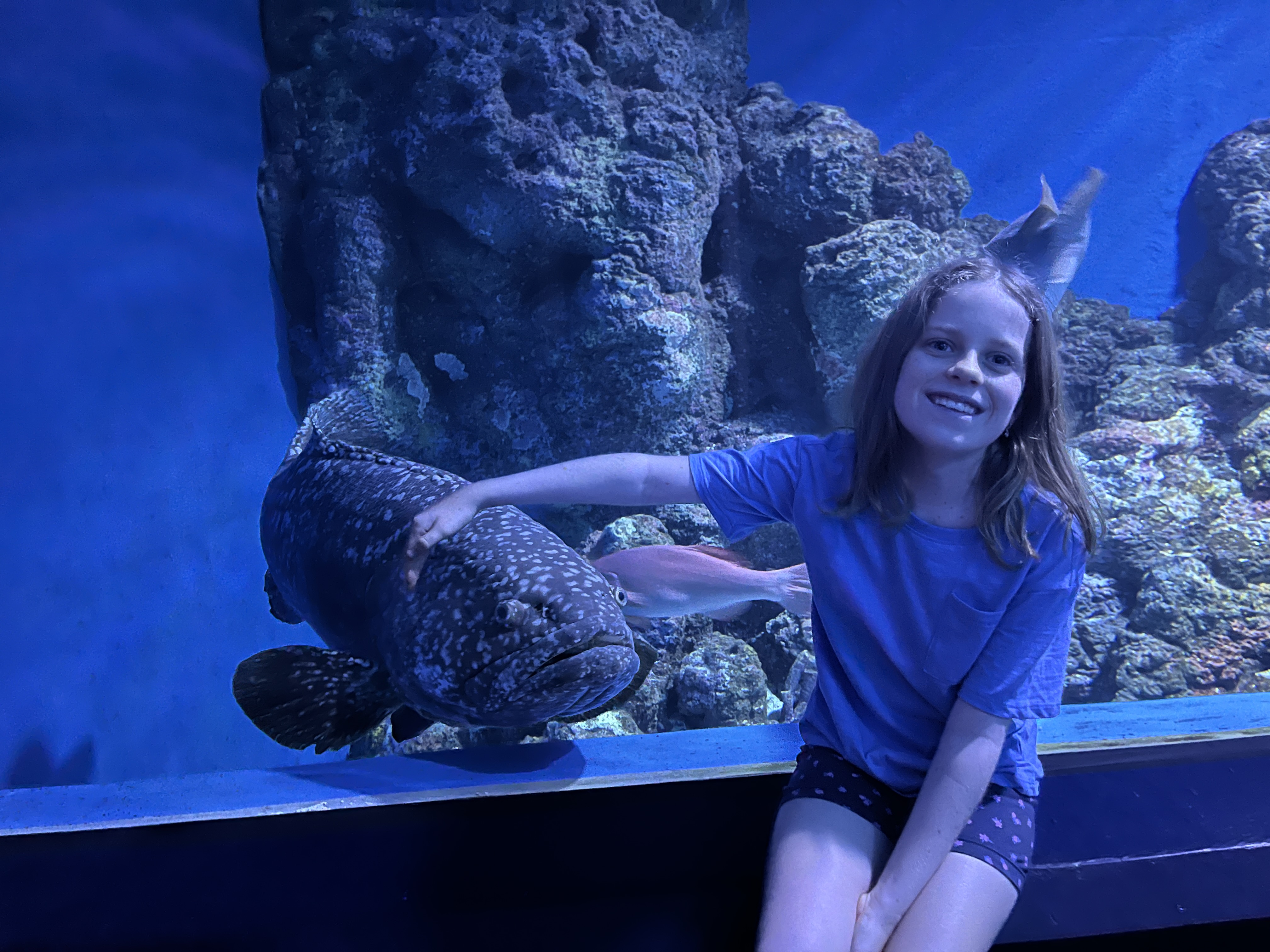 This super friendly cod was happy to pose for photos