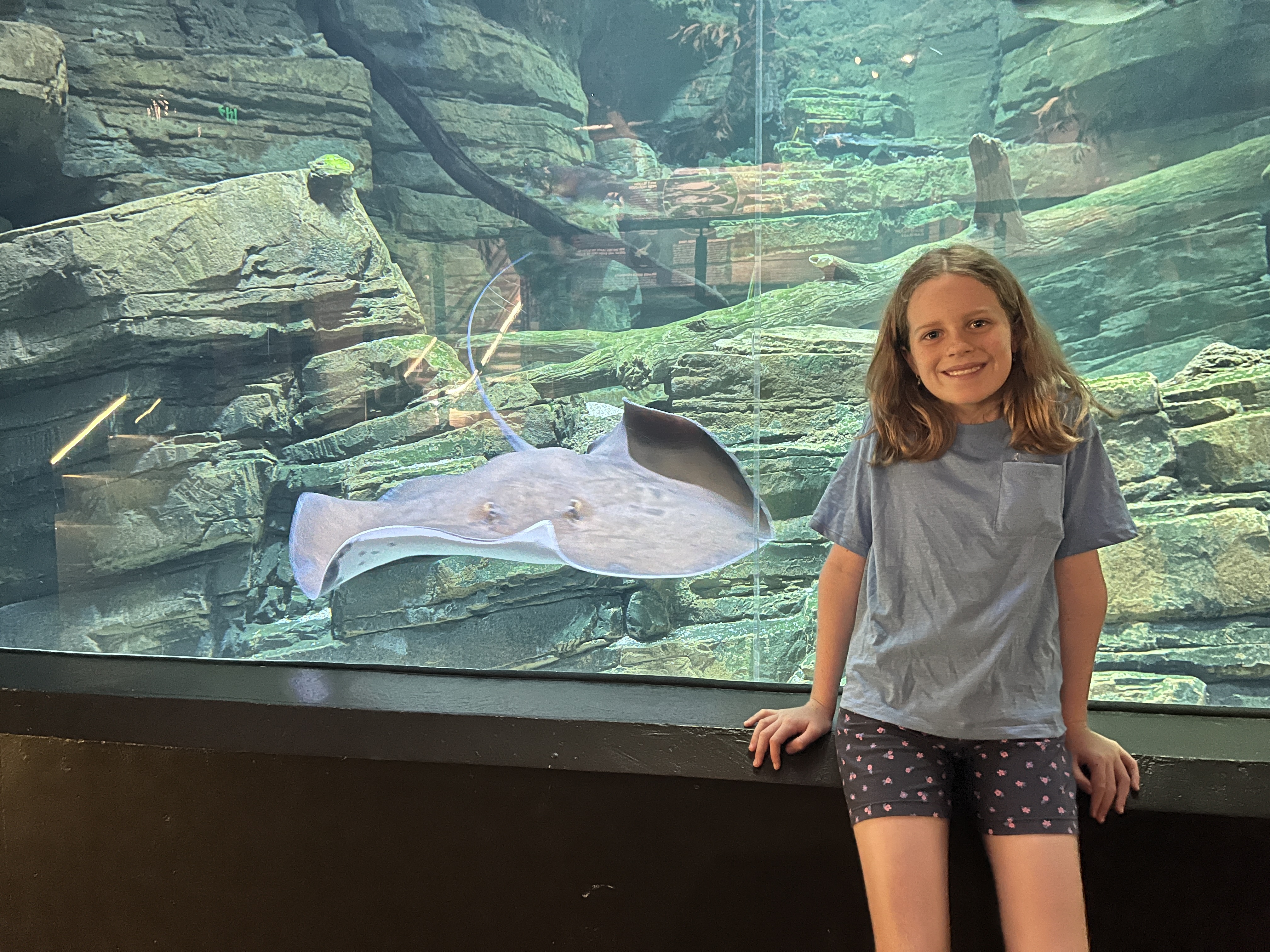 Kristina always up for a photo