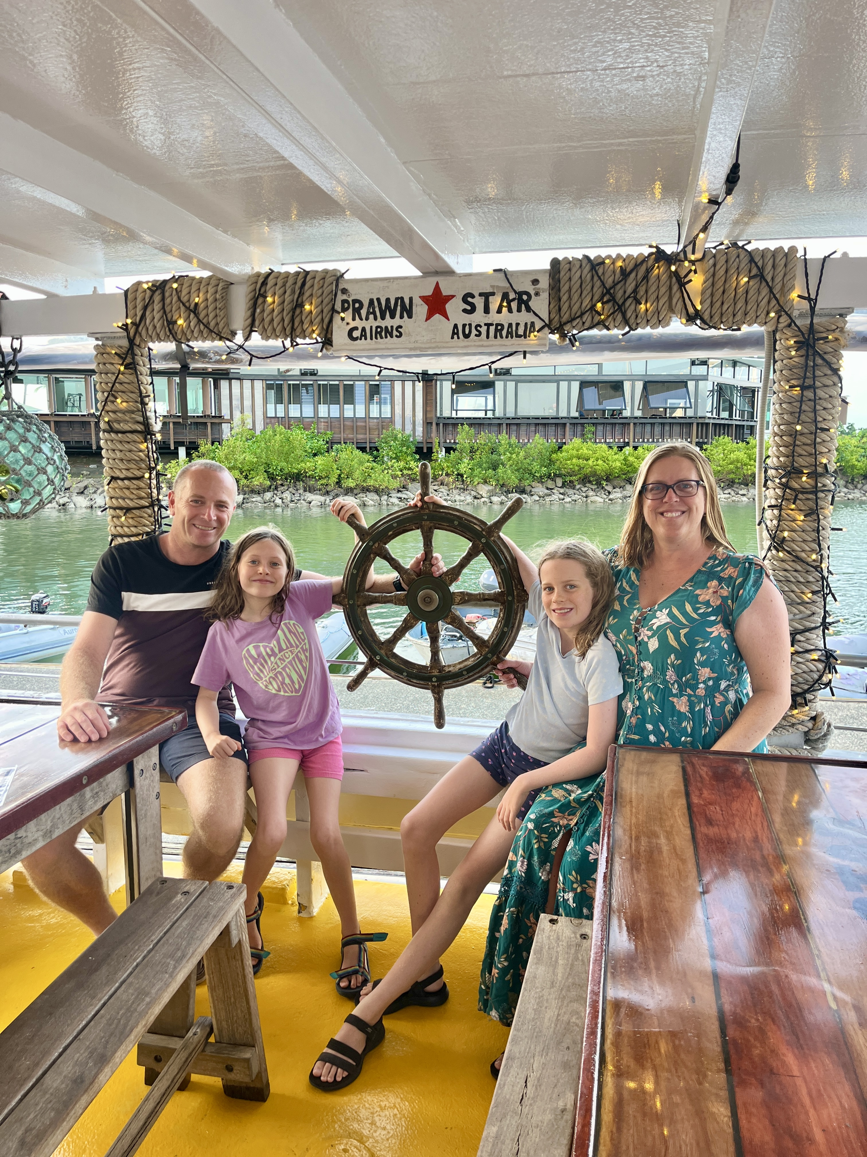 Before the prawns turned up