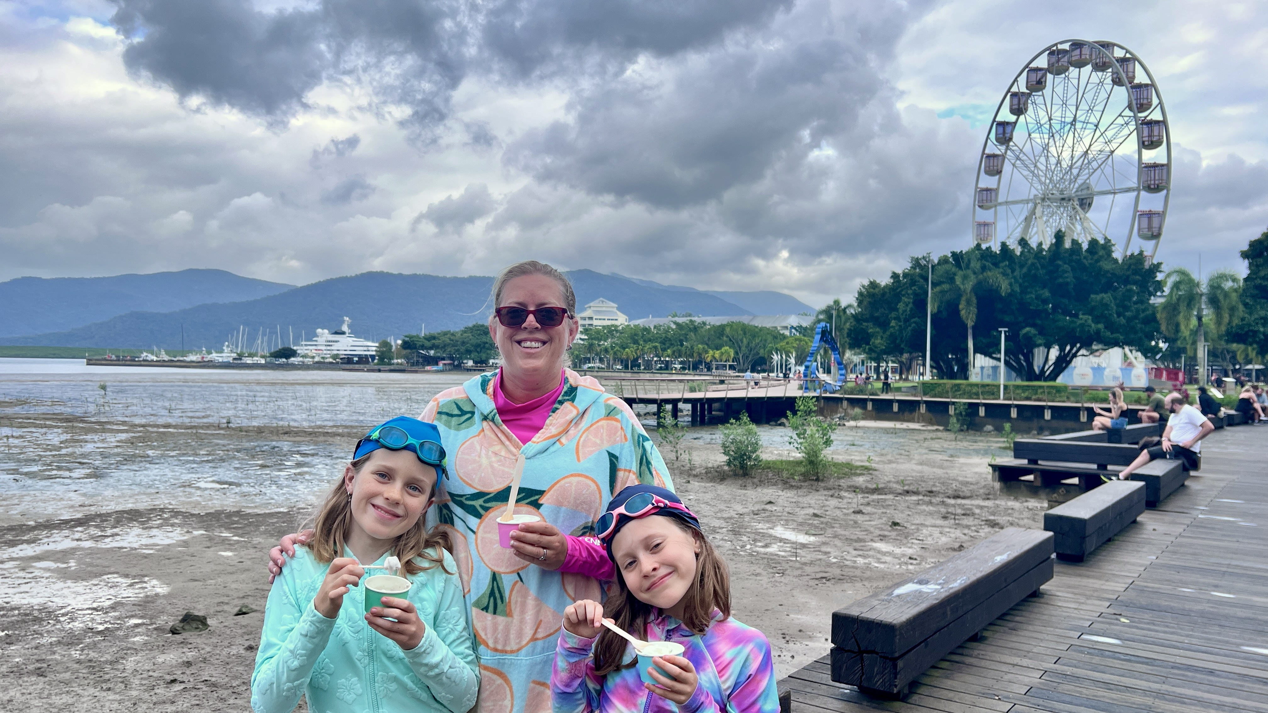 Wasn't the best afternoon for a cold ice cream