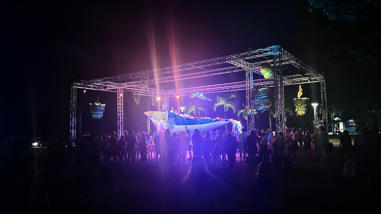 The whale puppet was cool.