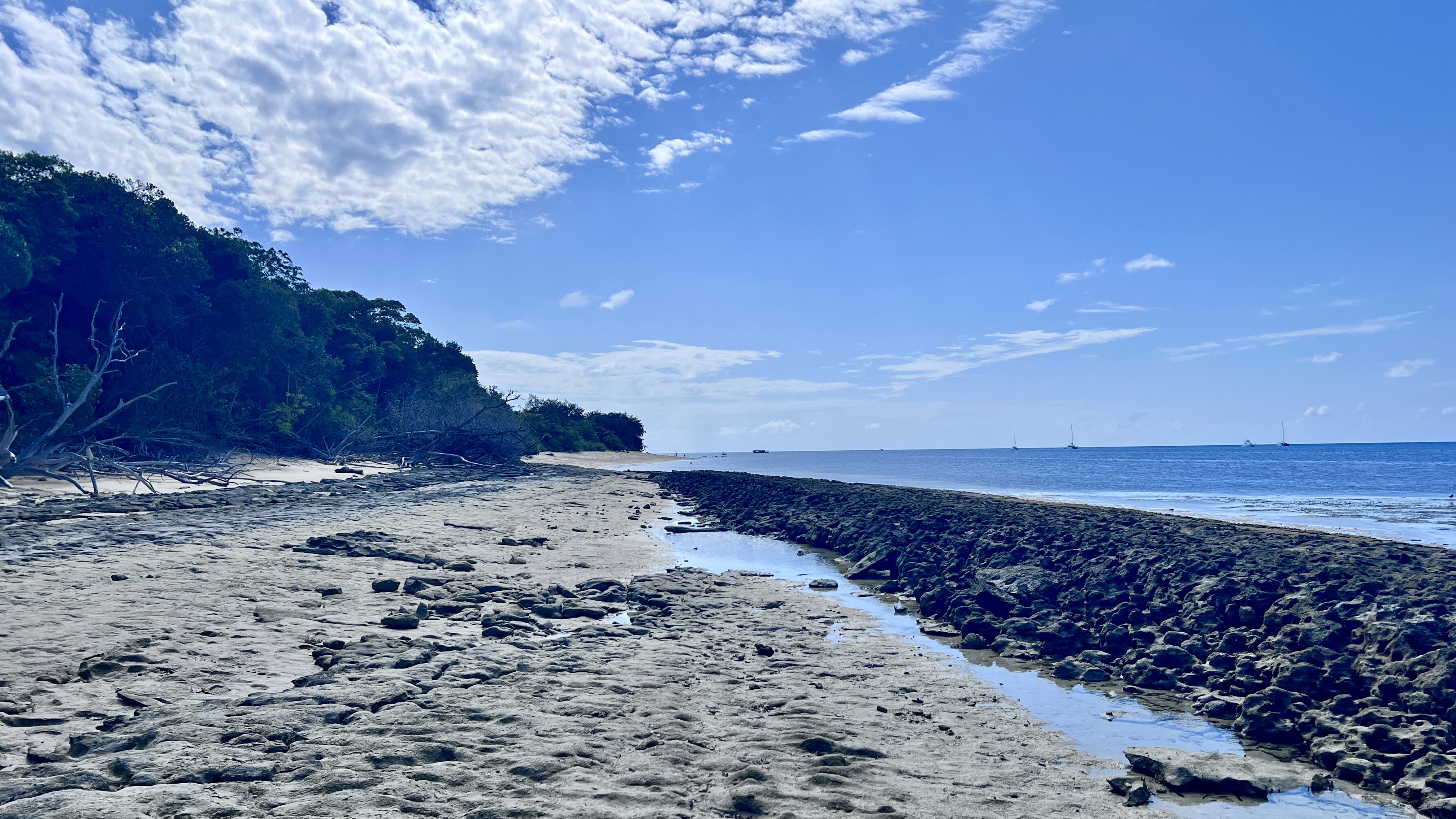 Walking around Green Island