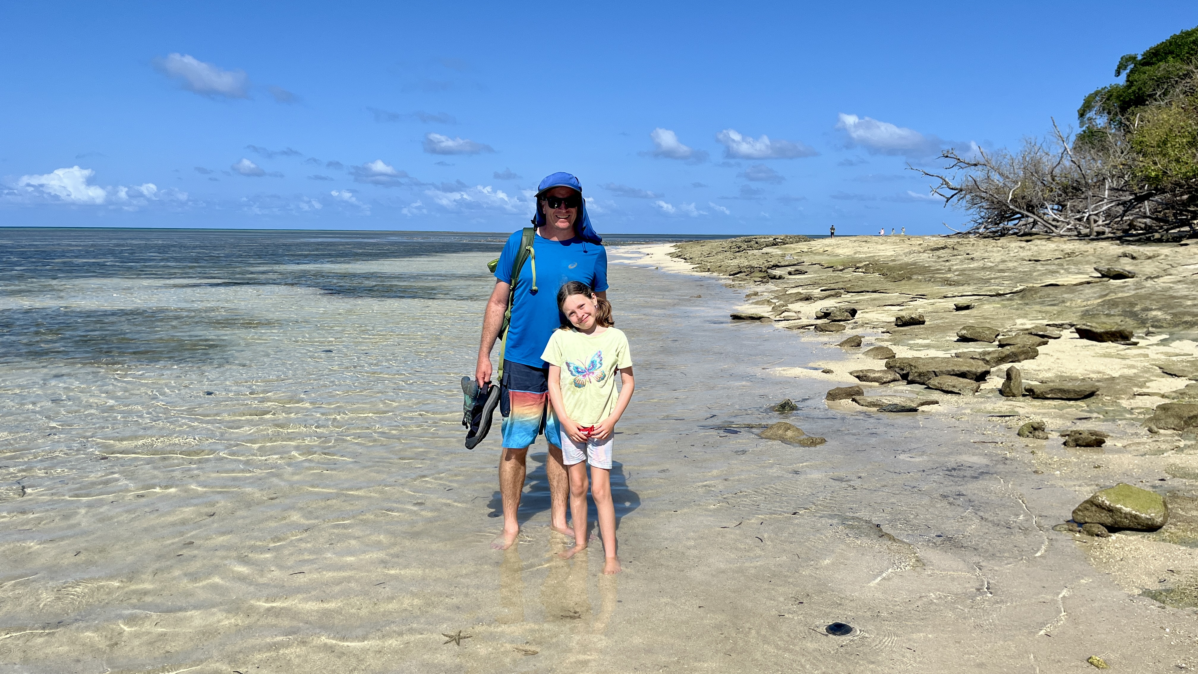 Emma and I on the walk back