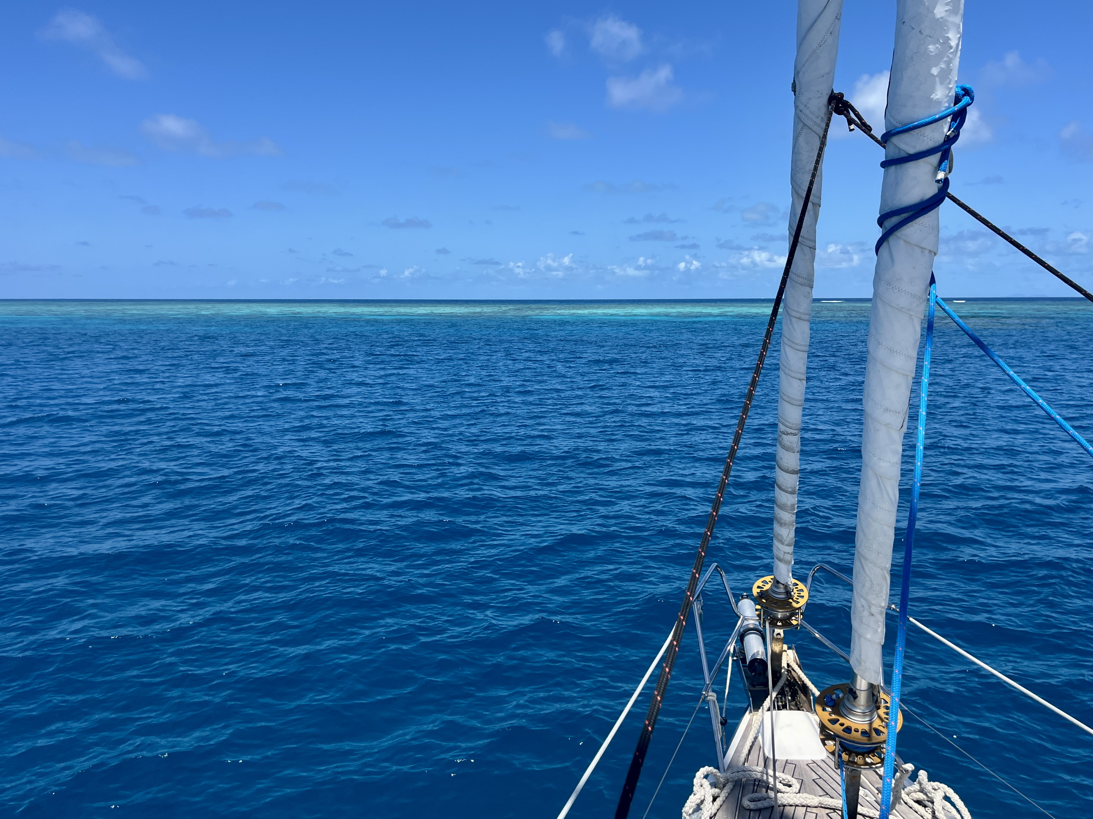Hastings reef - not much protection