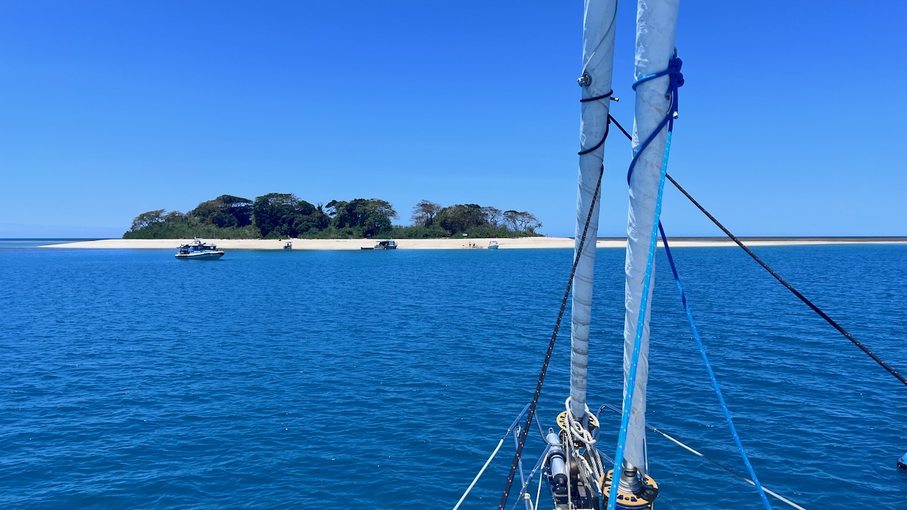 Nice conditions when we turned up