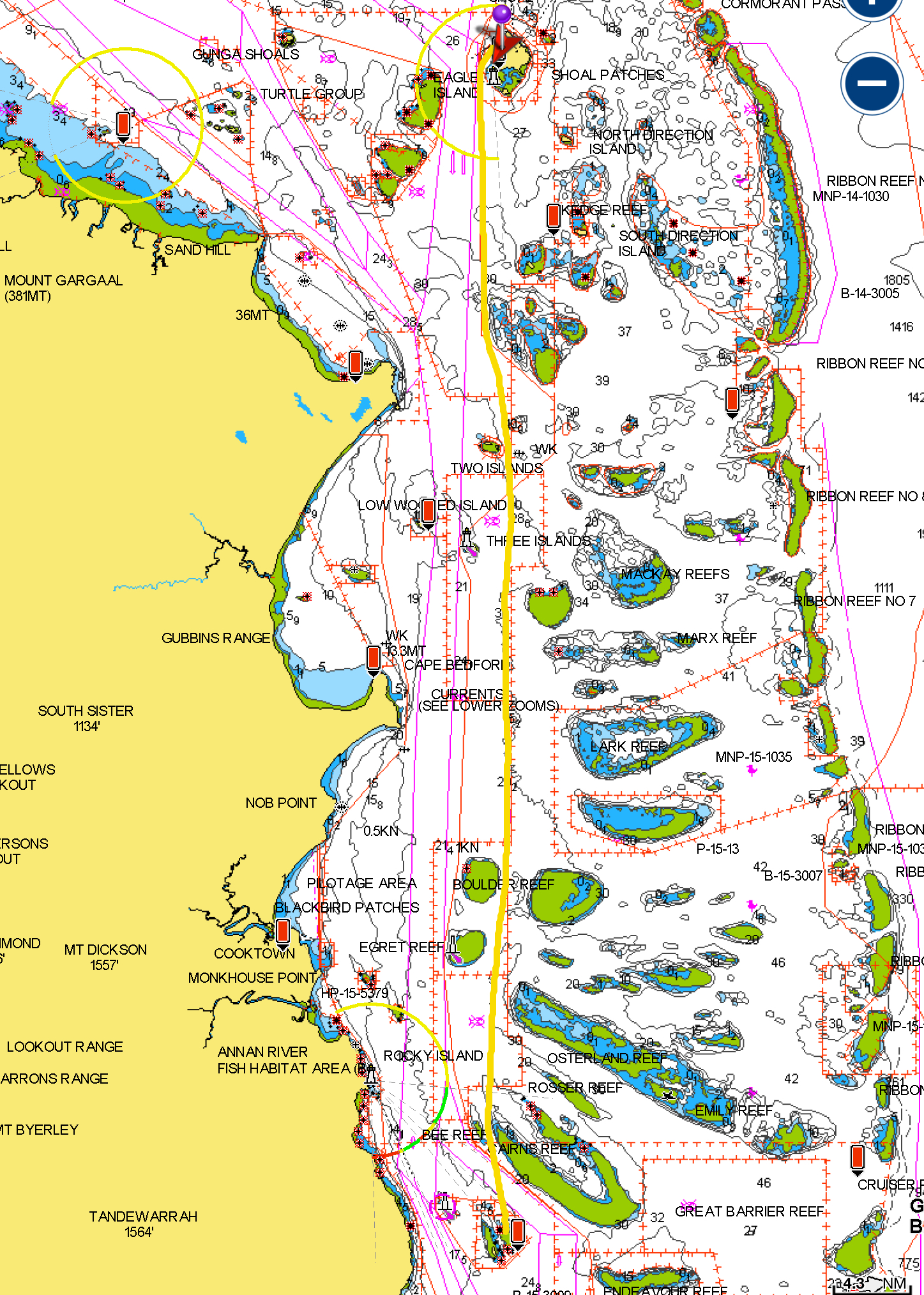 65.5nm (121km), 8:07hours, Average speed: 8.1kts, Max speed: 11.4kts