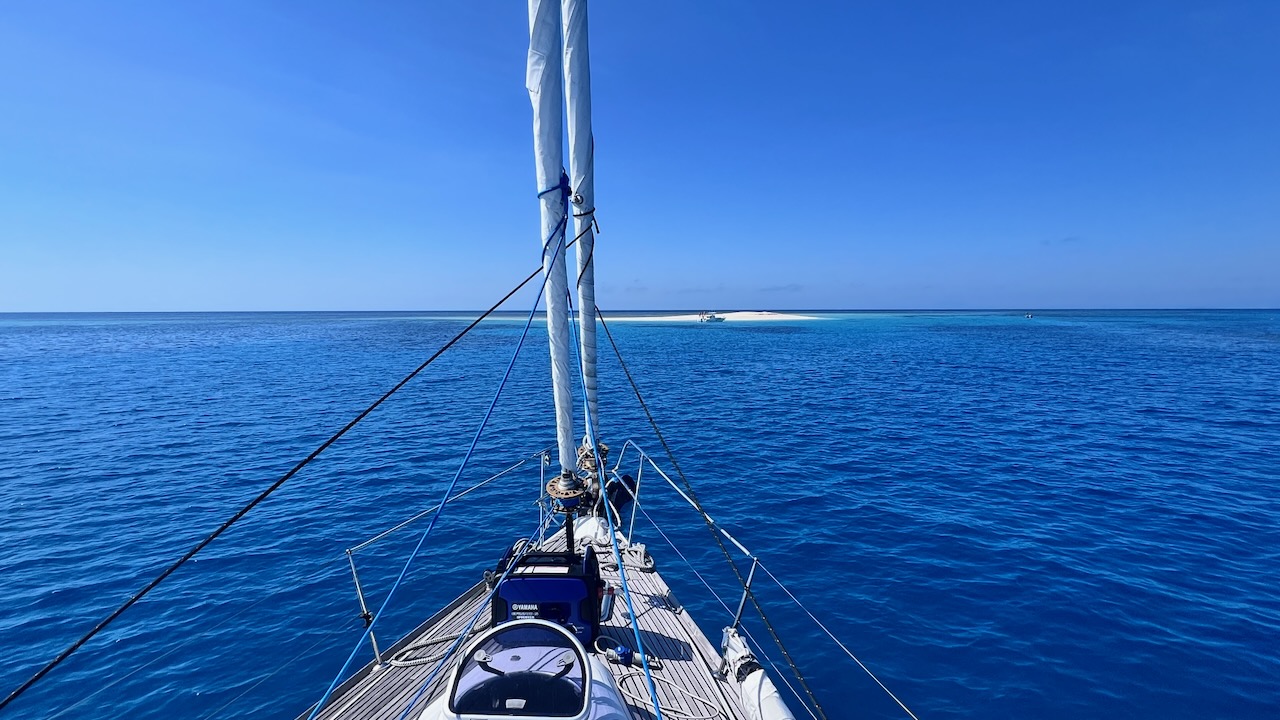 Perfect conditions to be at Mackay Cay