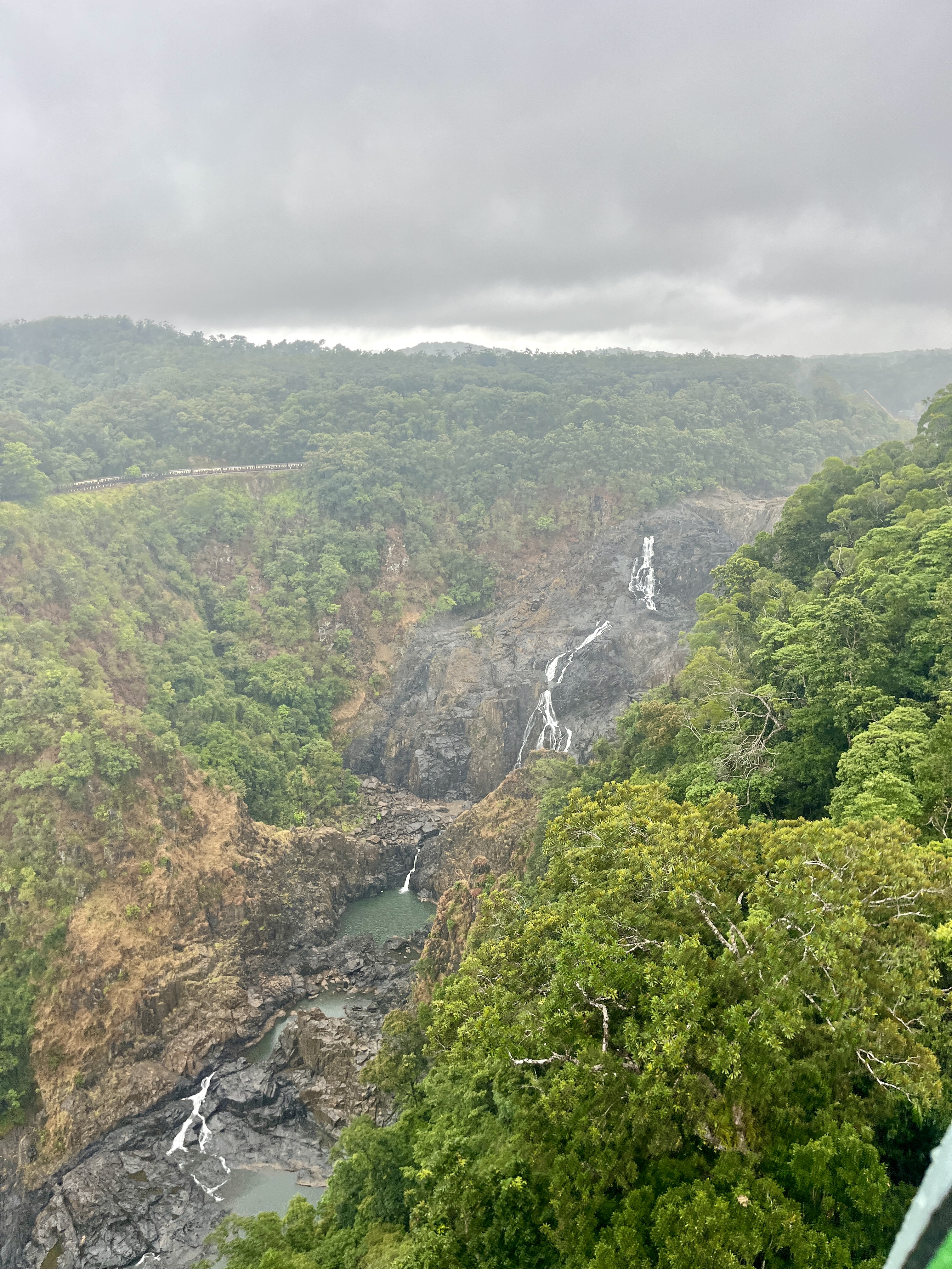 Great view of Barron Gorge from the Skyrail