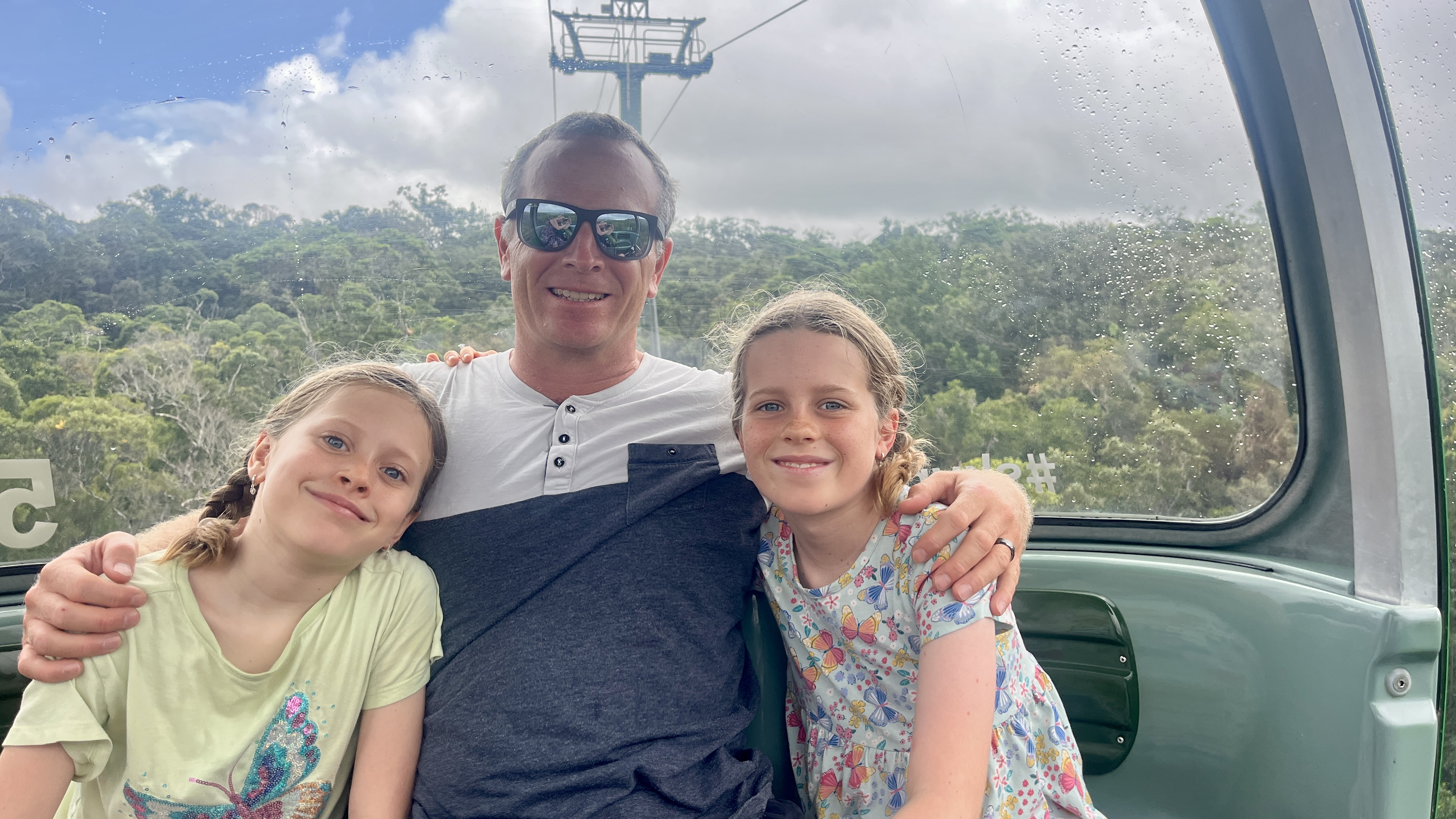 Finally got a good view when the rain stopped the other side of the range