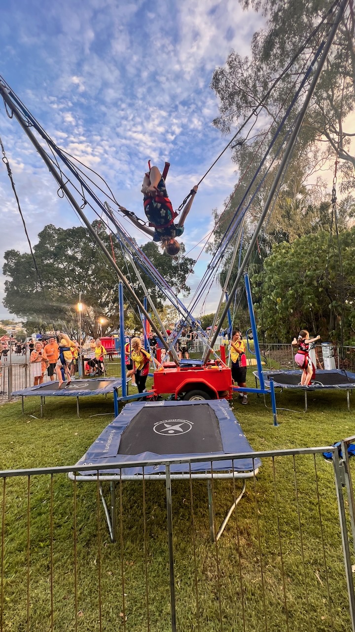 Both girls had two goes on these