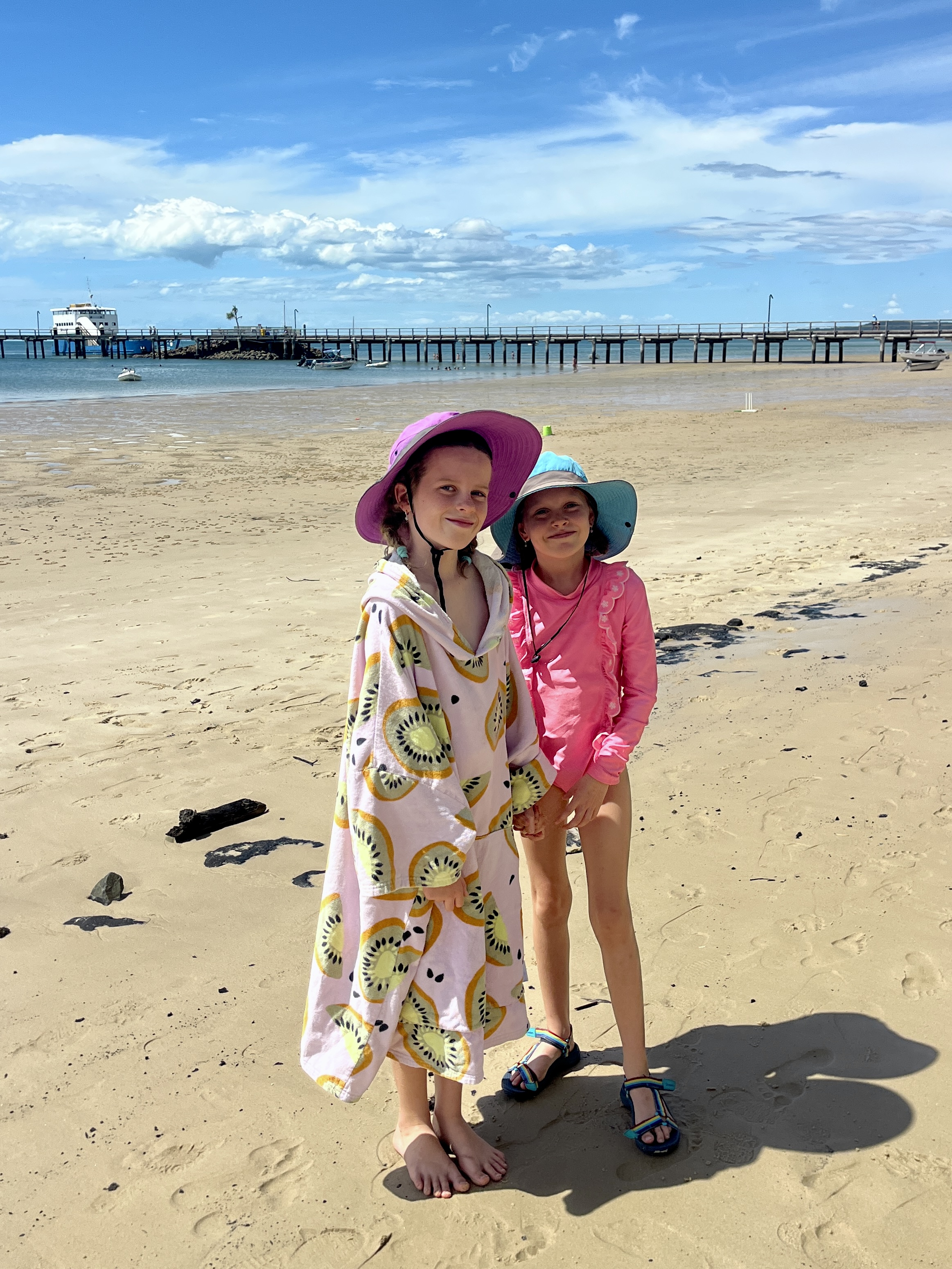 Off exploring the beach